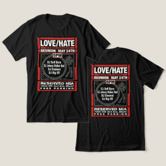 Triblenda LOVE/HATE CLASSIC SUNDAYS Camiseta de Reunión #2