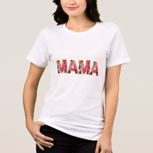 Triblenda Mama - Camiseta Minimalista en Tributo a la Matern
