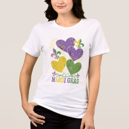Triblenda Mardi Gras - Camiseta divertida y festiva para la 