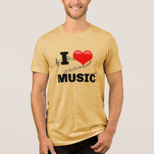 Triblenda Me encanta la camiseta musical
