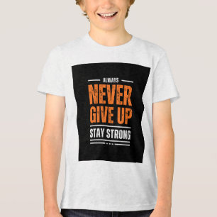 Triblenda mejor logotipo de camiseta para niños