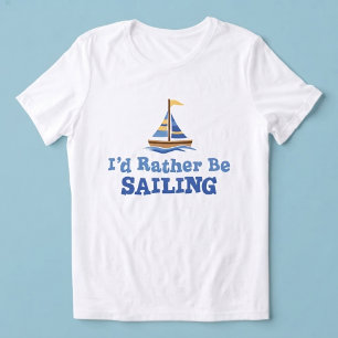 Triblenda Mejor Navegando con Camiseta de Velero