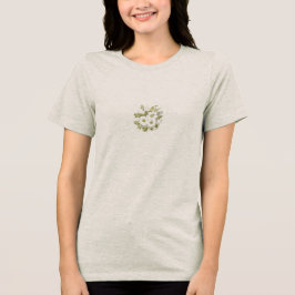 Triblenda mezcla de trío de camiseta para mujeres