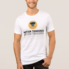 Triblenda Moción desatada camiseta de la cámara de seguridad