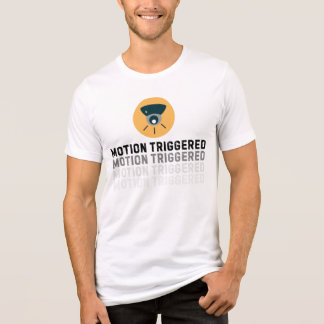 Triblenda Moción desatada camiseta de la cámara de seguridad