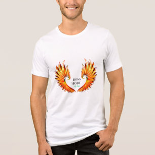 Triblenda MODO BOSS EN Camiseta Fiery Wings para los que