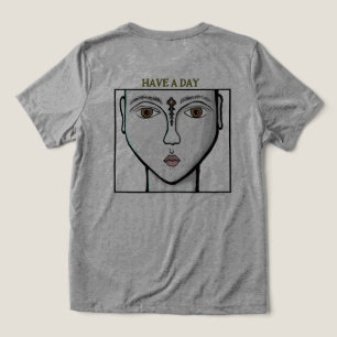 Triblenda Mundo Pesado - Que tengas un día de camiseta tripl