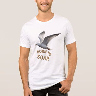 Triblenda Nacido para volar - Camiseta de ave voladora inspi