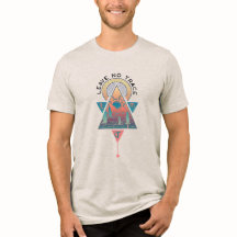 No dejar rastro de camiseta de senderismo moderno