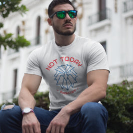 Triblenda No hoy, camiseta fascista - águila geométrica