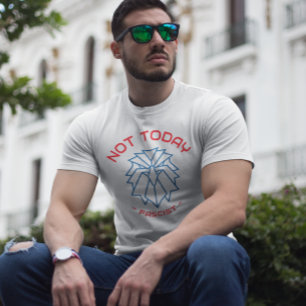 Triblenda No hoy, camiseta fascista - águila geométrica
