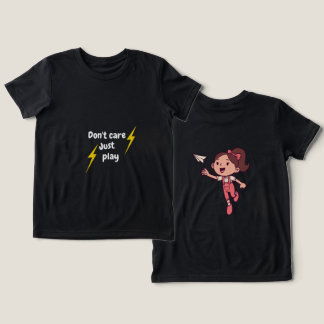 Triblenda No Me Importa Solo Jugar – Camiseta De Niña