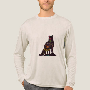 Triblenda No tenemos miedo solo creemos diseño de camiseta
