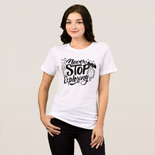 Triblenda Nunca Dejes de Explorar - Camiseta de Aventura con