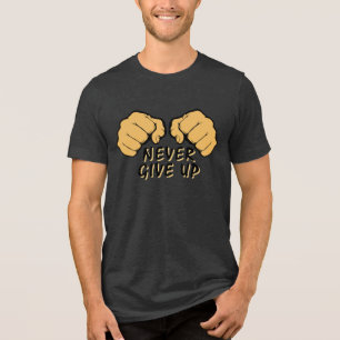 Triblenda Nunca renuncies a la camiseta de mezcla triple