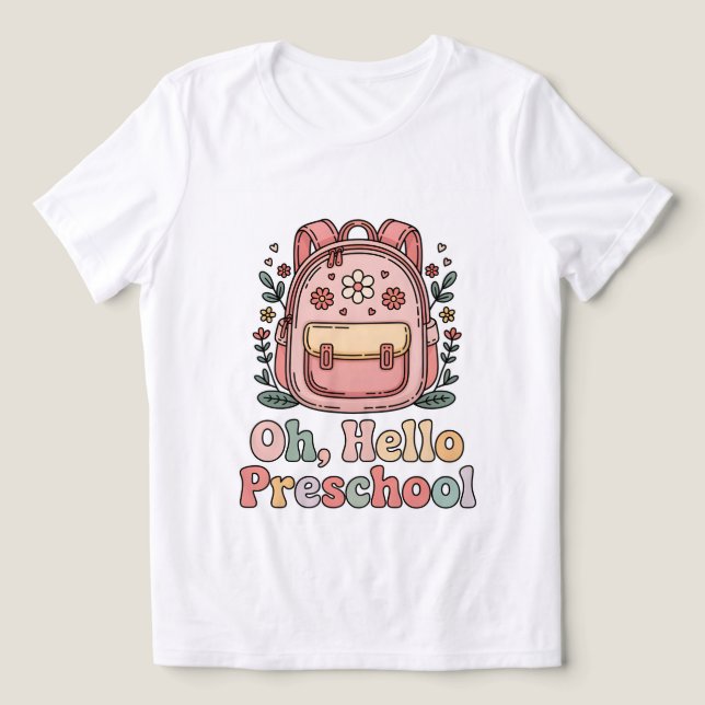 Triblenda Orgullosa camiseta preescolar de profesoras (Diseño delantero )