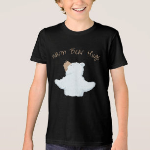 Triblenda Ositos Calidos Abrazos Camiseta Gráfica de Osos Po