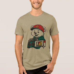 Triblenda Oso Guay con camiseta Boombox