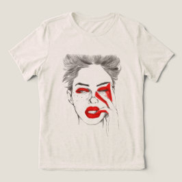 Triblenda Oui Mon Cheri sin letra Camiseta