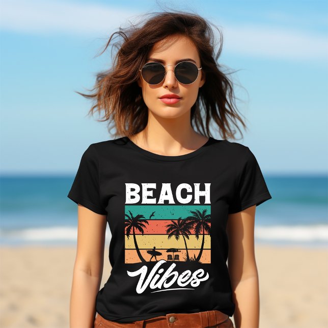 Triblenda Pasear por las olas con estilo: camiseta divertida (Subido por el creador)