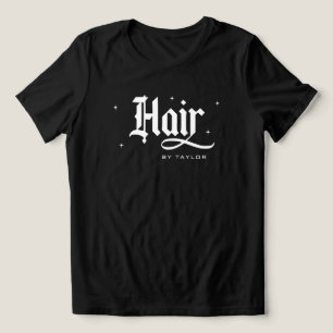 Triblenda Peluquero personalizado para camiseta de salón de 
