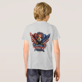 Triblenda Pequeño Águila Patriota - Camiseta para niños del