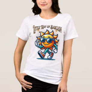 Triblenda Pequeño rayo de sarcasmo graciosa camiseta