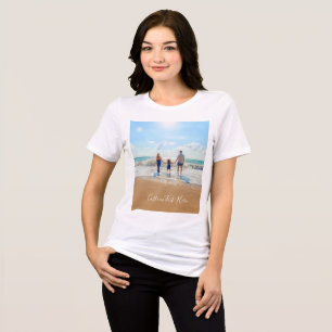 Triblenda Personaliza tu camiseta fotográfica con texto Pers