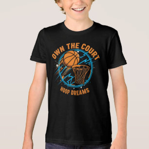 Triblenda Propietario de la camiseta del baloncesto de la co
