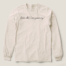 Puntos divertidos ¡lo que iba a decir! Camiseta de