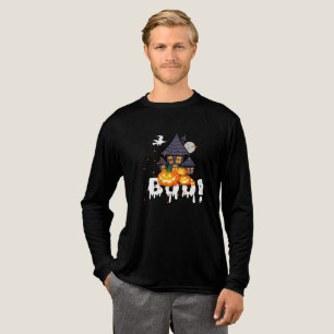Triblenda ¡Qué asco! Camiseta de Halloween con casa embrujad
