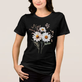 Triblenda Ramo de Margaritas Garden Delight Camiseta