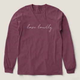 Triblenda Regala amor con 'Amar en voz alta' Camiseta inspir