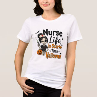 Triblenda Regalo de camiseta gráfica con humor de enfermera