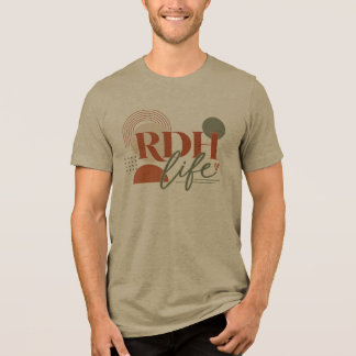 Triblenda Regalo de camiseta moderna RDH Life higiene dental