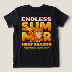 Triblenda Regalo de Gato de Verano – Camiseta Retro de Tempo