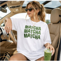 Regalo de Matcha, camiseta MATCHA, camiseta de Mat