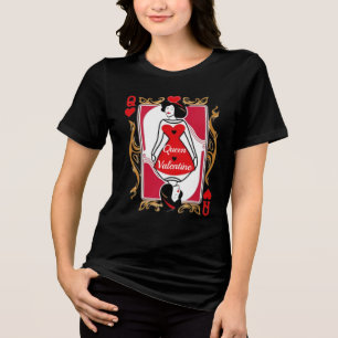 Triblenda Reina de San Valentín   Camiseta inspirada en la t