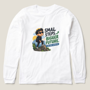Triblenda Riqueza Paciente Camiseta Tri-Blend Manga Larga