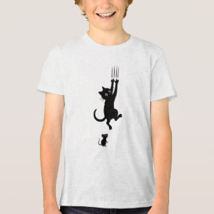 Triblenda Sacudida de gato y ratón - Camiseta graciosa Perso