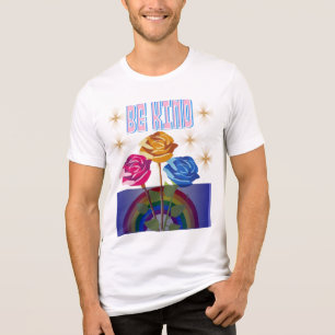 Triblenda Sea amable con la camiseta - Mensaje Inspirador po