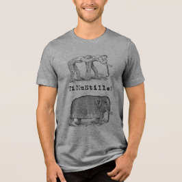 Triblenda "shhh..." camiseta gris