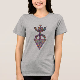 Triblenda Símbolo Yaz Amazigh Moderno – Camiseta Tribal Vibr