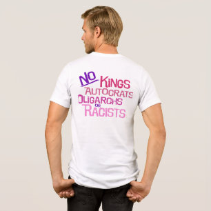 Triblenda Sin reyes — Versión rosa de la camiseta de dos lad