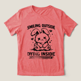 Triblenda Sonriendo por fuera muriendo por dentro Camiseta d