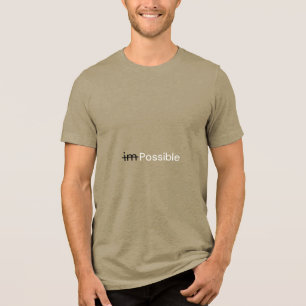 Triblenda Soy posible camiseta