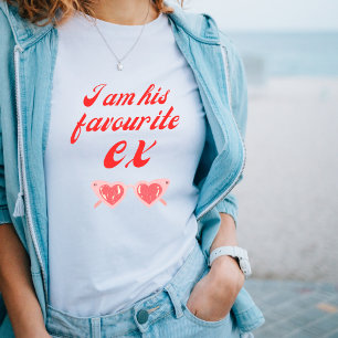 Triblenda Soy su camiseta favorita ex negrita sassy