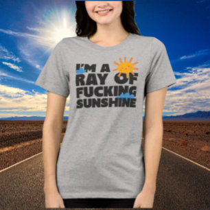 Triblenda Soy un rayo de camiseta Sunshine de la m*da - Gráf