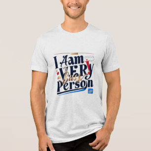 Triblenda Soy Una Persona Muy Ocupada Camiseta