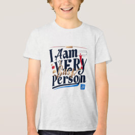 Triblenda Soy Una Persona Muy Ocupada Camiseta